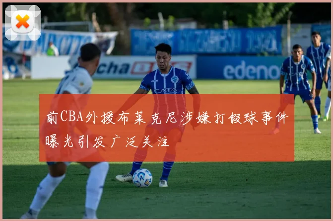 前CBA外援布莱克尼涉嫌打假球事件曝光引发广泛关注